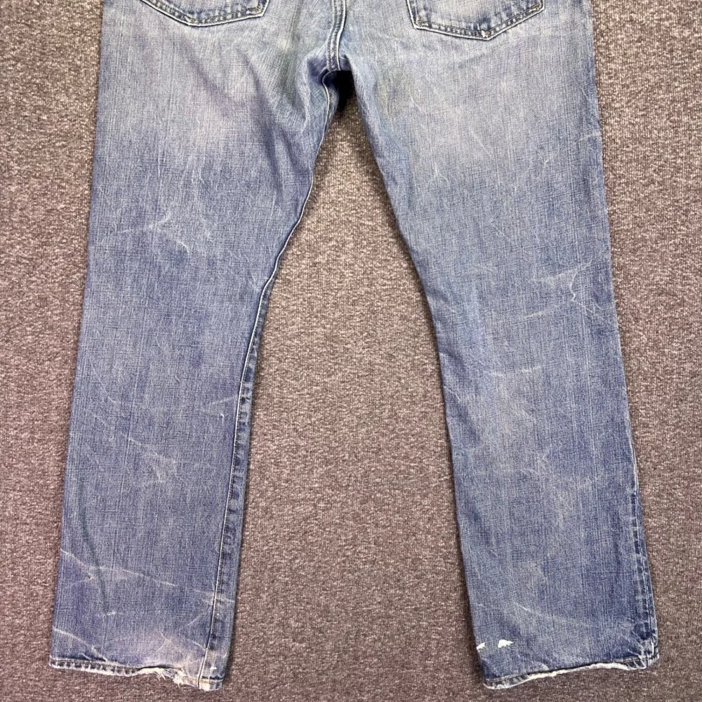Denim & Supply Ralph Lauren Jeans Men 34x30 Blue Bootcut Casual Distressed Denim